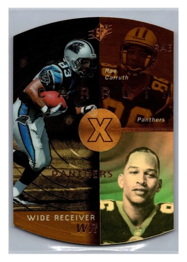1998 SPx Rae Carruth #6 card