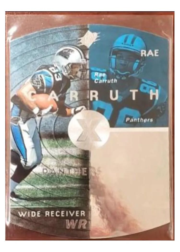 1998 SPx Rae Carruth #6 card