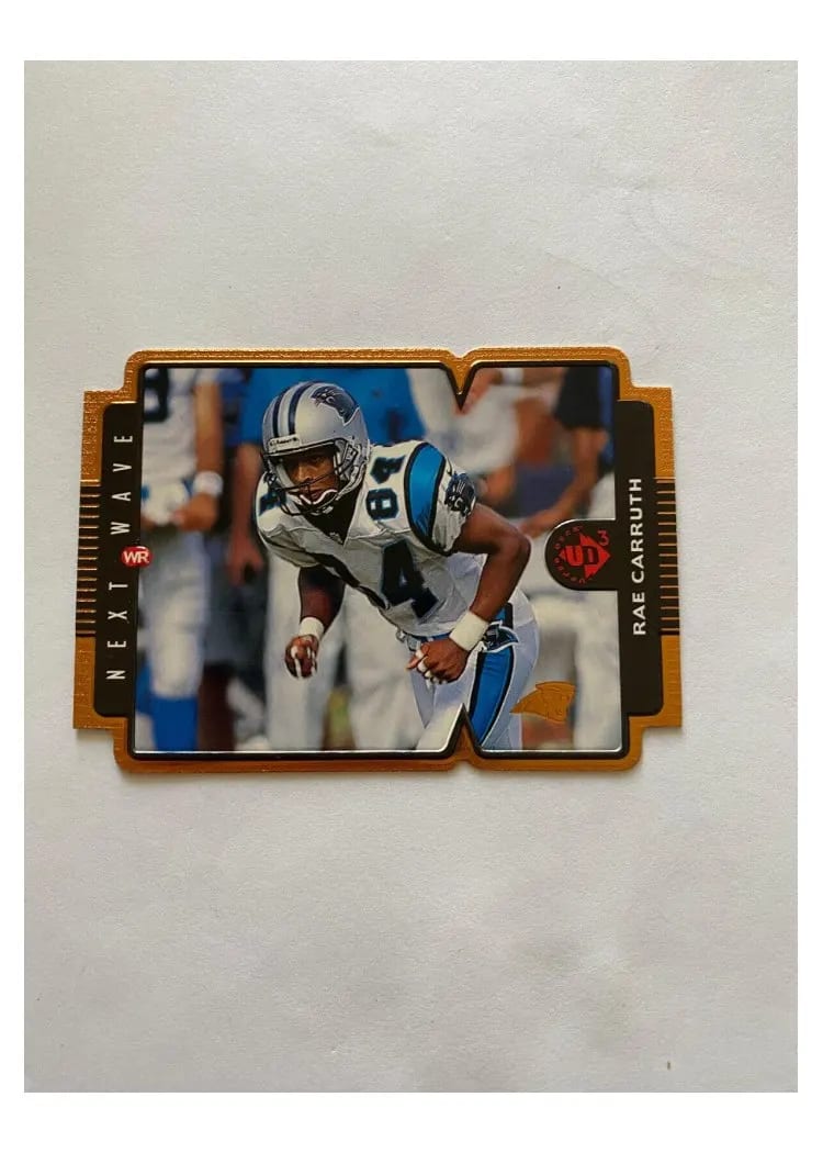 1998 Upper Deck UD3 Rae Carruth #49 card