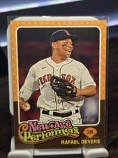 2024 Topps Heritage Mini New Age Performers Rafael Devers #NAP-19
