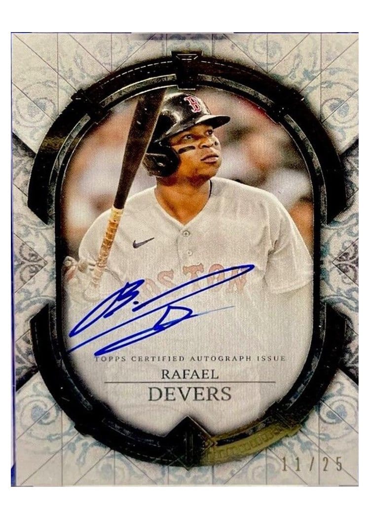 2024 Topps Transcendent Collection Autographs Rafael Devers #TCA-RD card