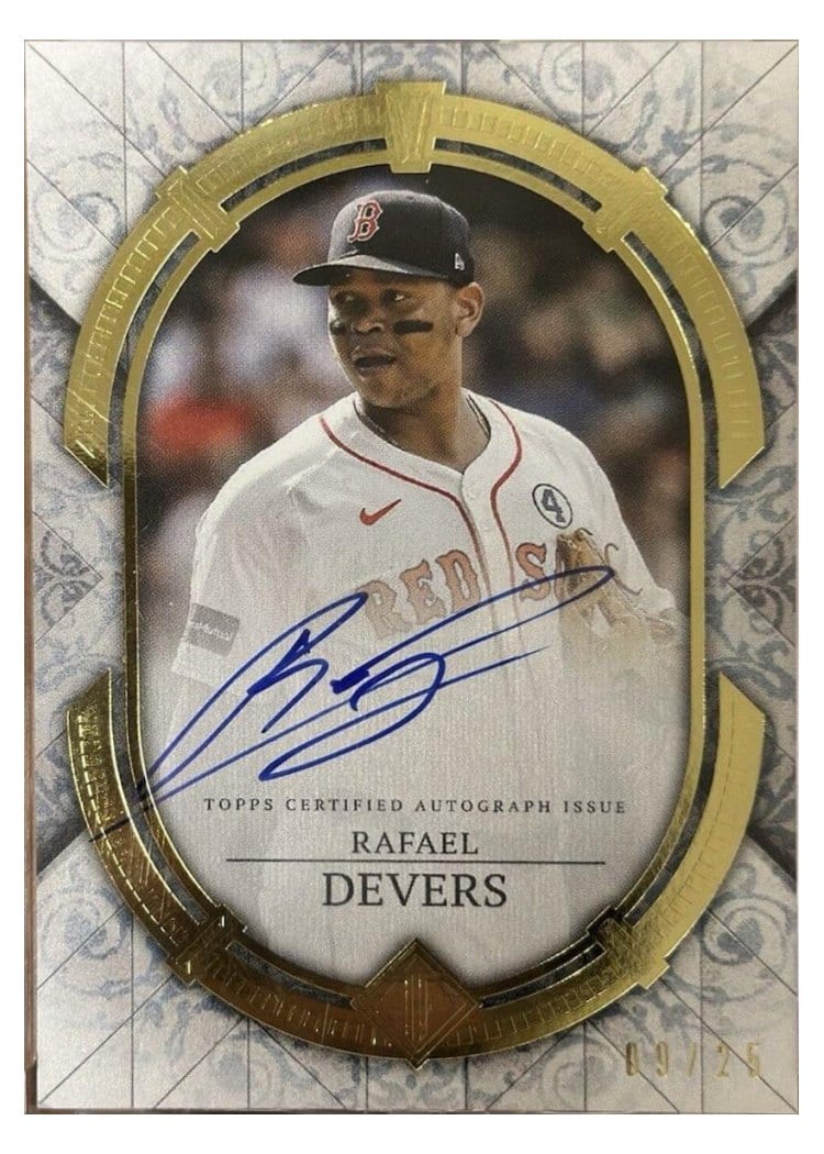 2024 Topps Transcendent Collection Autographs Rafael Devers #TCA-RDE card