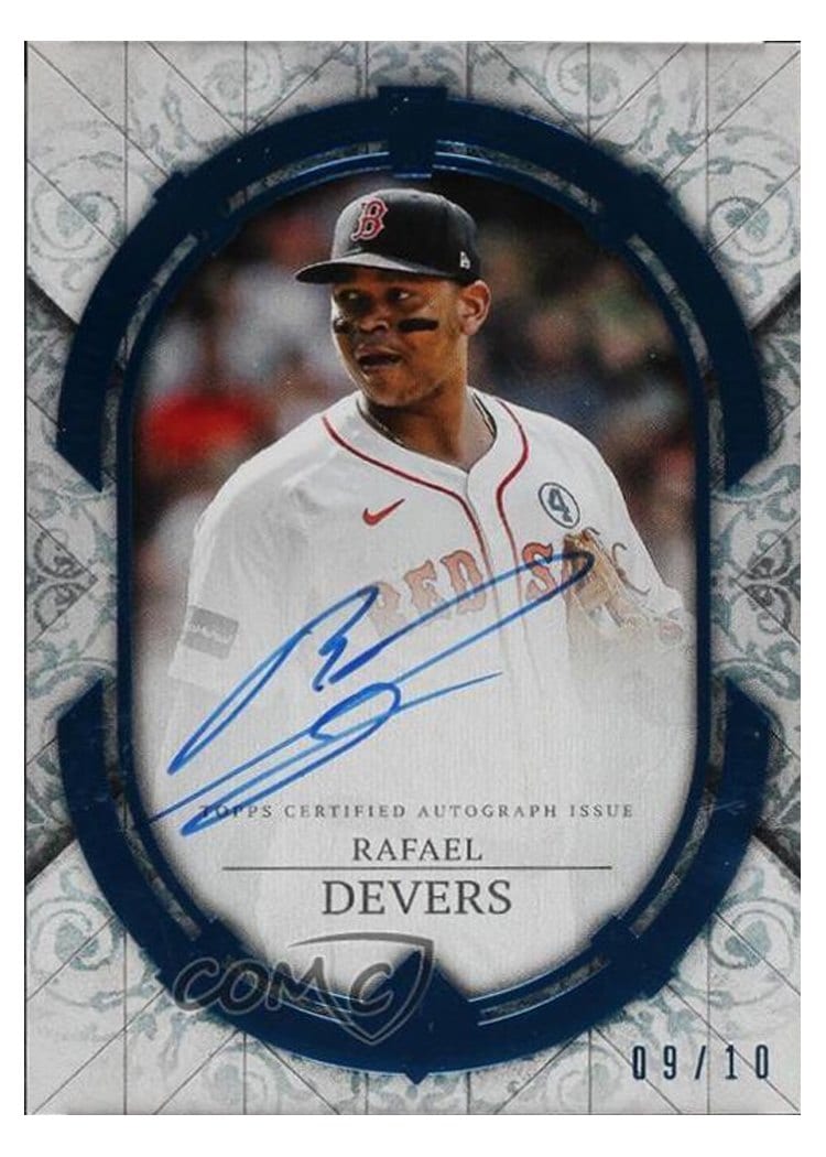 2024 Topps Transcendent Collection Autographs Rafael Devers #TCA-RDE card