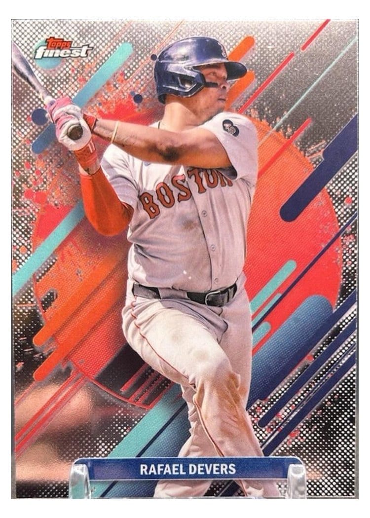 2025 Finest Base Set Rafael Devers #262 card