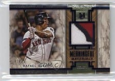 2025 Topps Museum Collection Meaningful Material Relics Rafael Devers #MMR-RD card