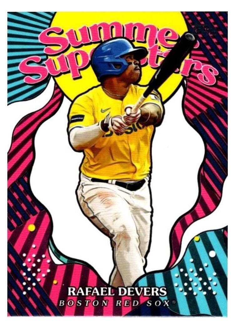2025 Topps Summer Superstars Rafael Devers #SS-9 card