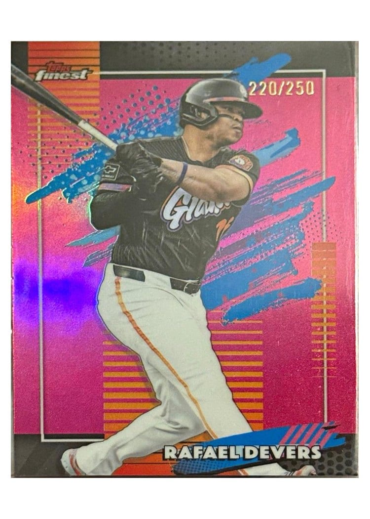 2026 Topps Finest Rafael Devers #118 card
