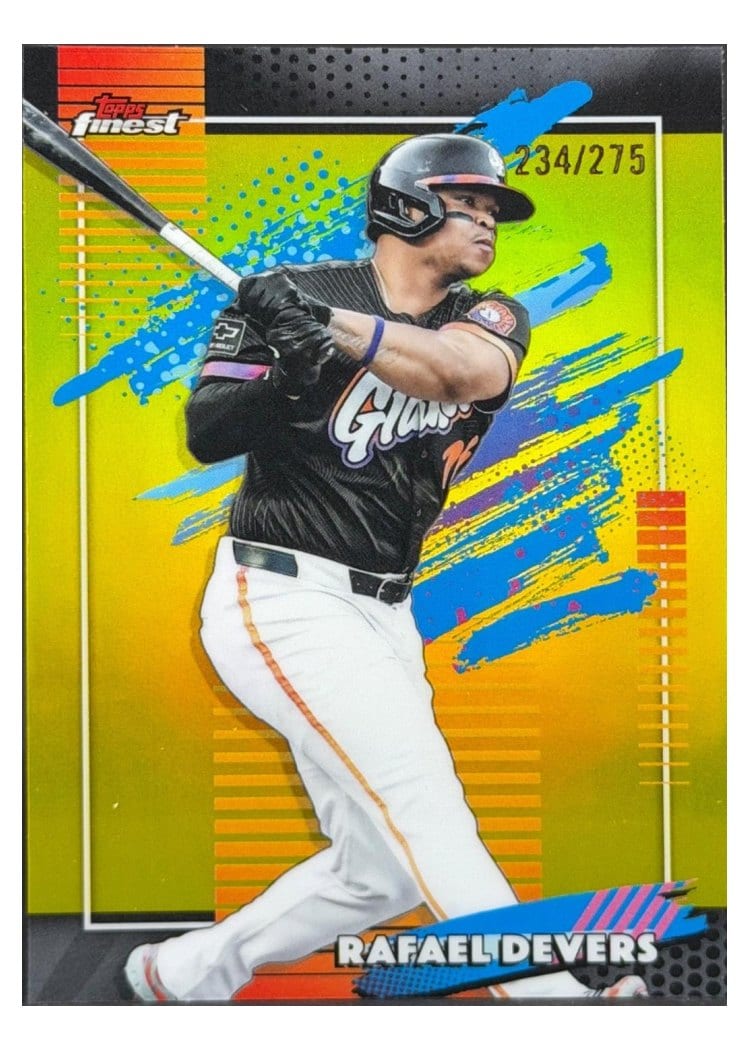 2026 Topps Finest Rafael Devers #118 card
