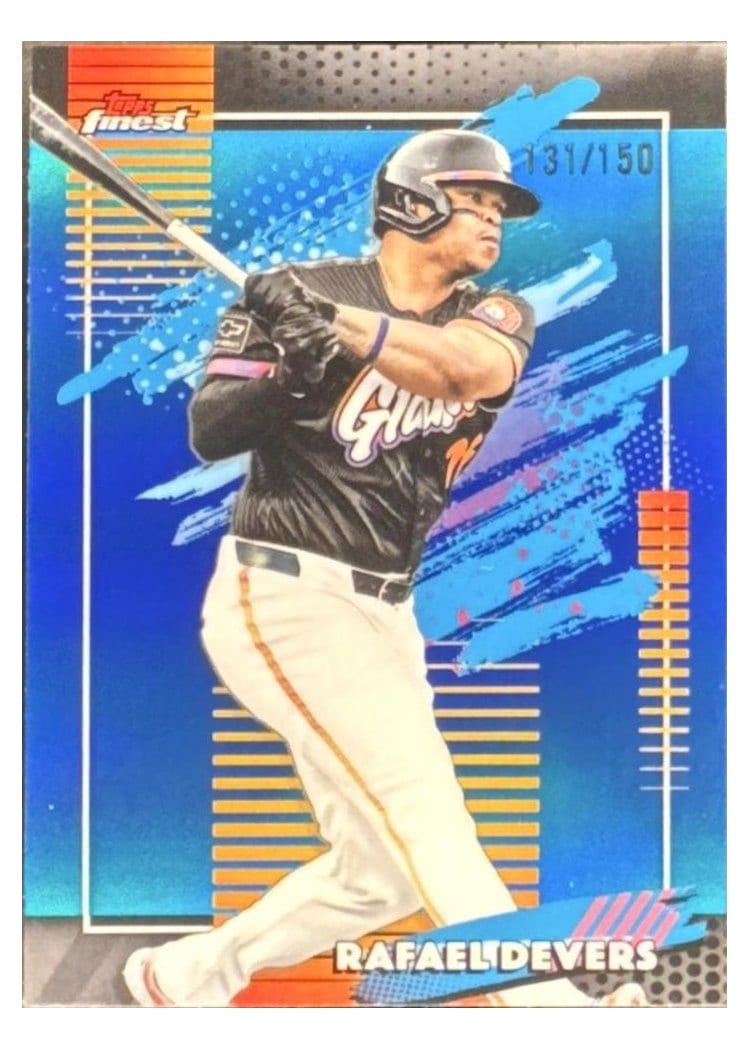 2026 Topps Finest Rafael Devers #118 card