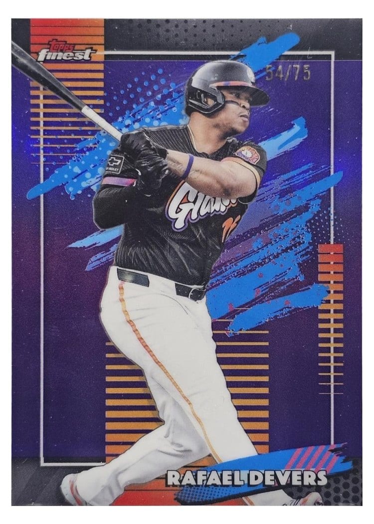 2026 Topps Finest Rafael Devers #118 card