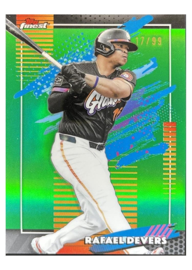 2026 Topps Finest Rafael Devers #118 card