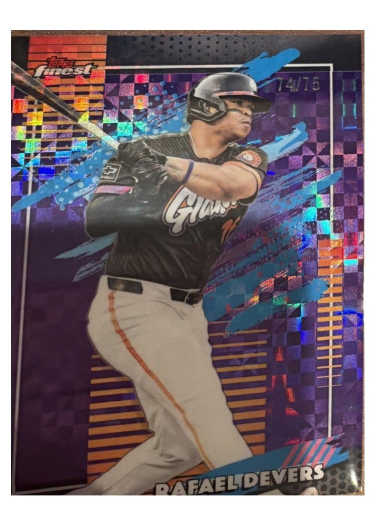 2026 Topps Finest Rafael Devers #118 card