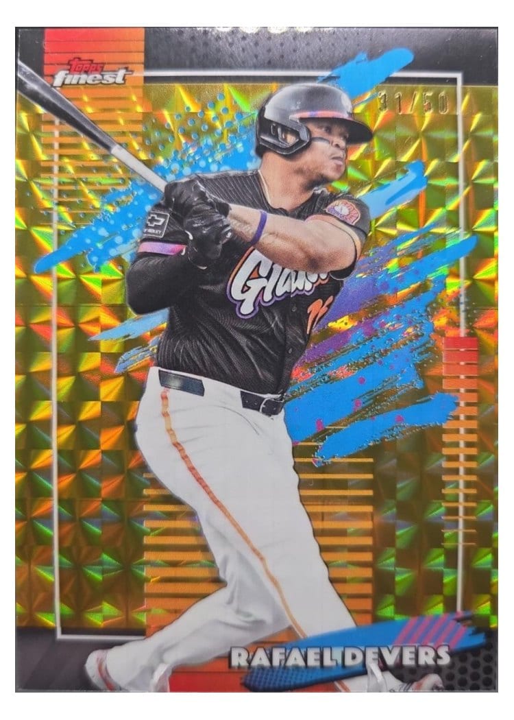 2026 Topps Finest Rafael Devers #118 card
