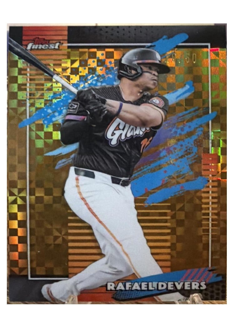 2026 Topps Finest Rafael Devers #118 card