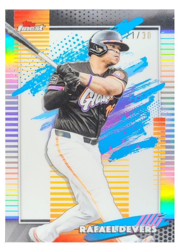 2026 Topps Finest Rafael Devers #118 card