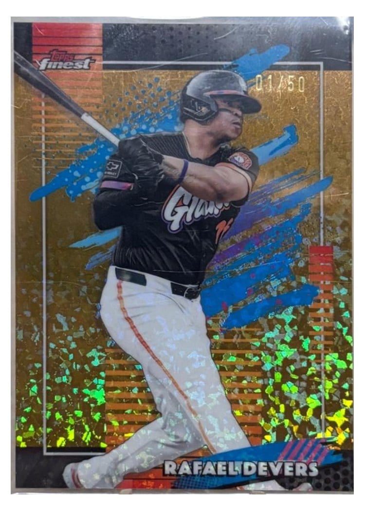2026 Topps Finest Rafael Devers #118 card