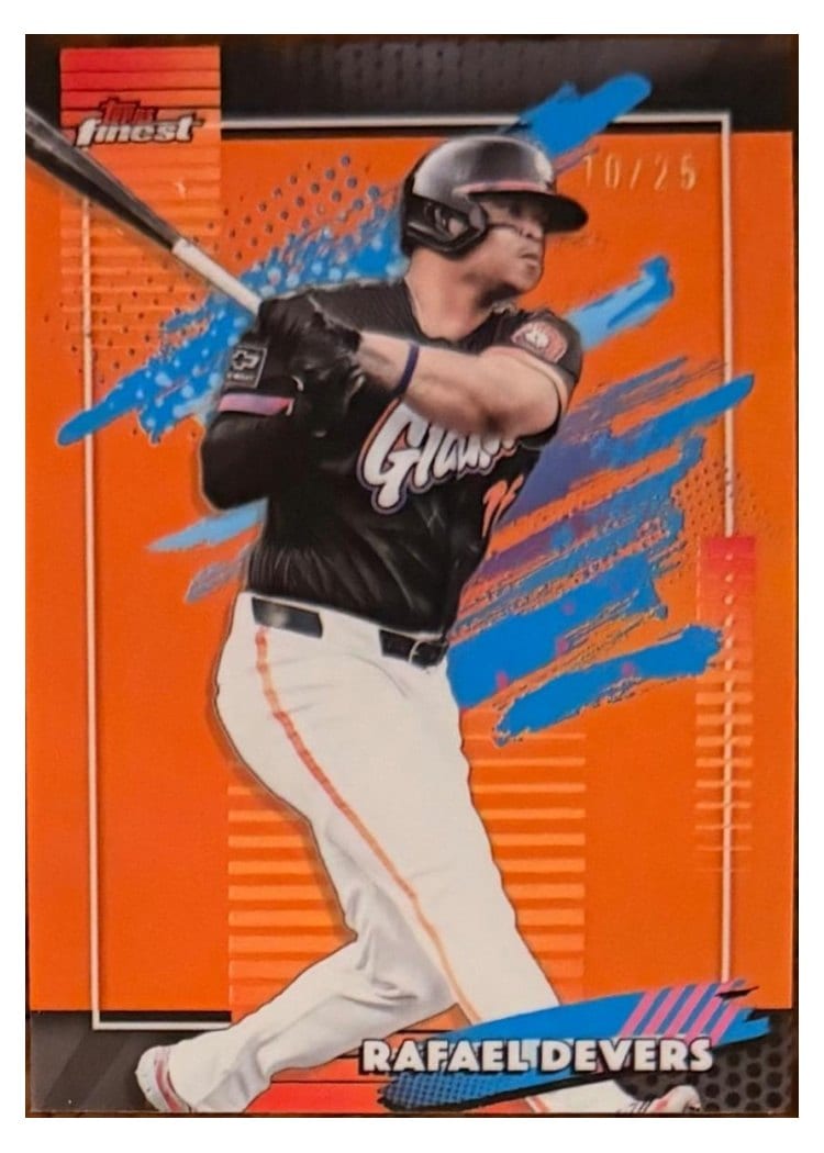 2026 Topps Finest Rafael Devers #118 card