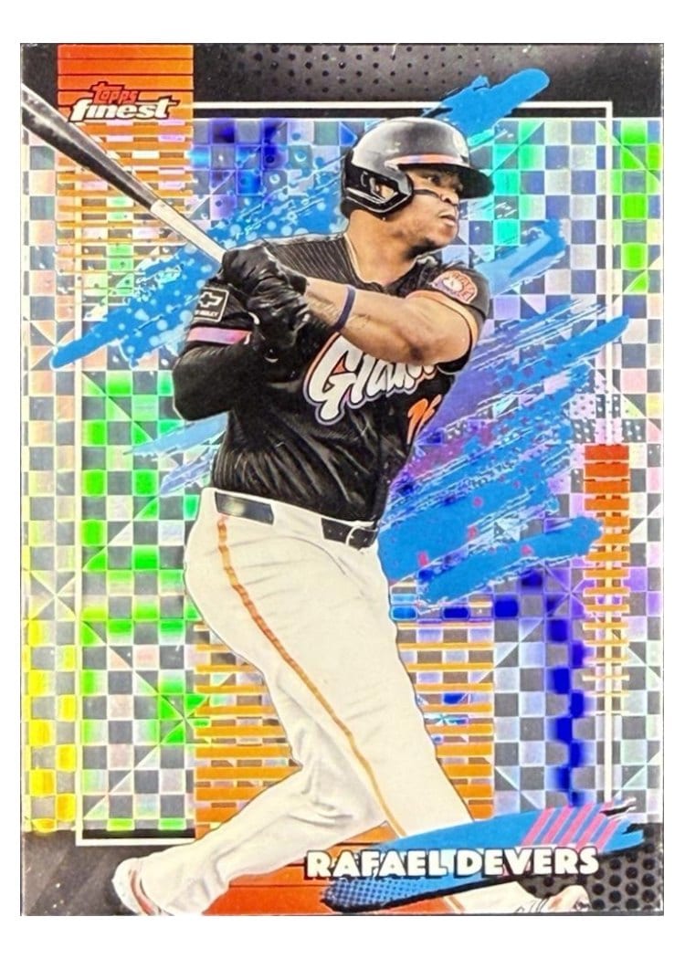 2026 Topps Finest Rafael Devers #118 card