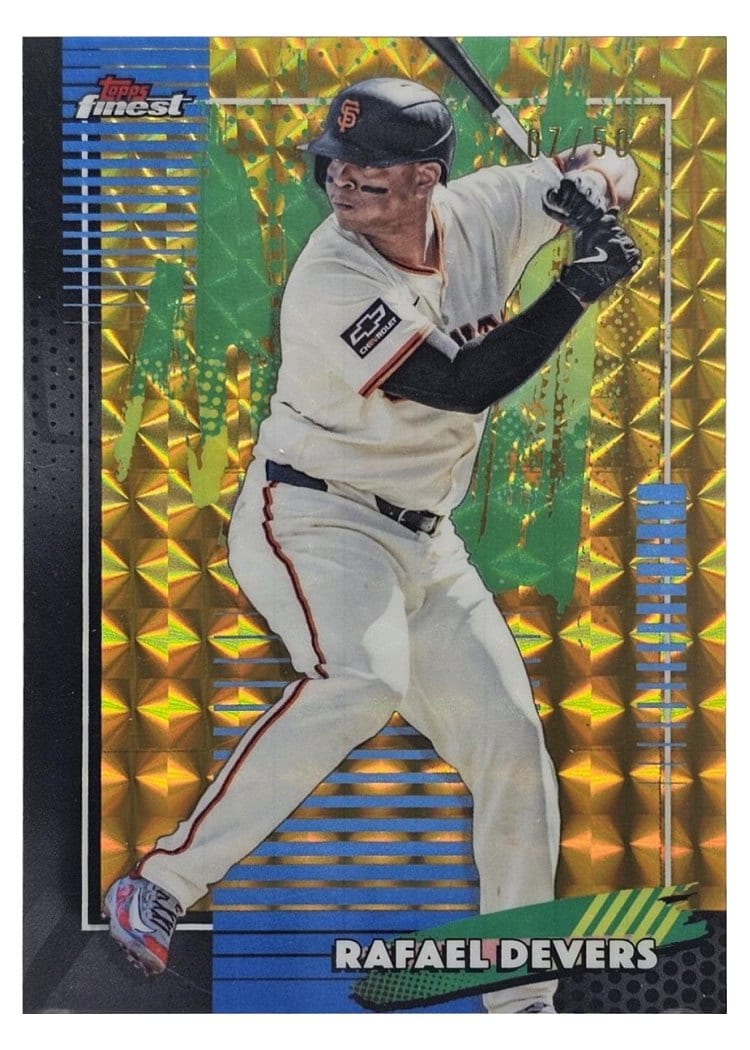 2026 Topps Finest Rafael Devers #19 card