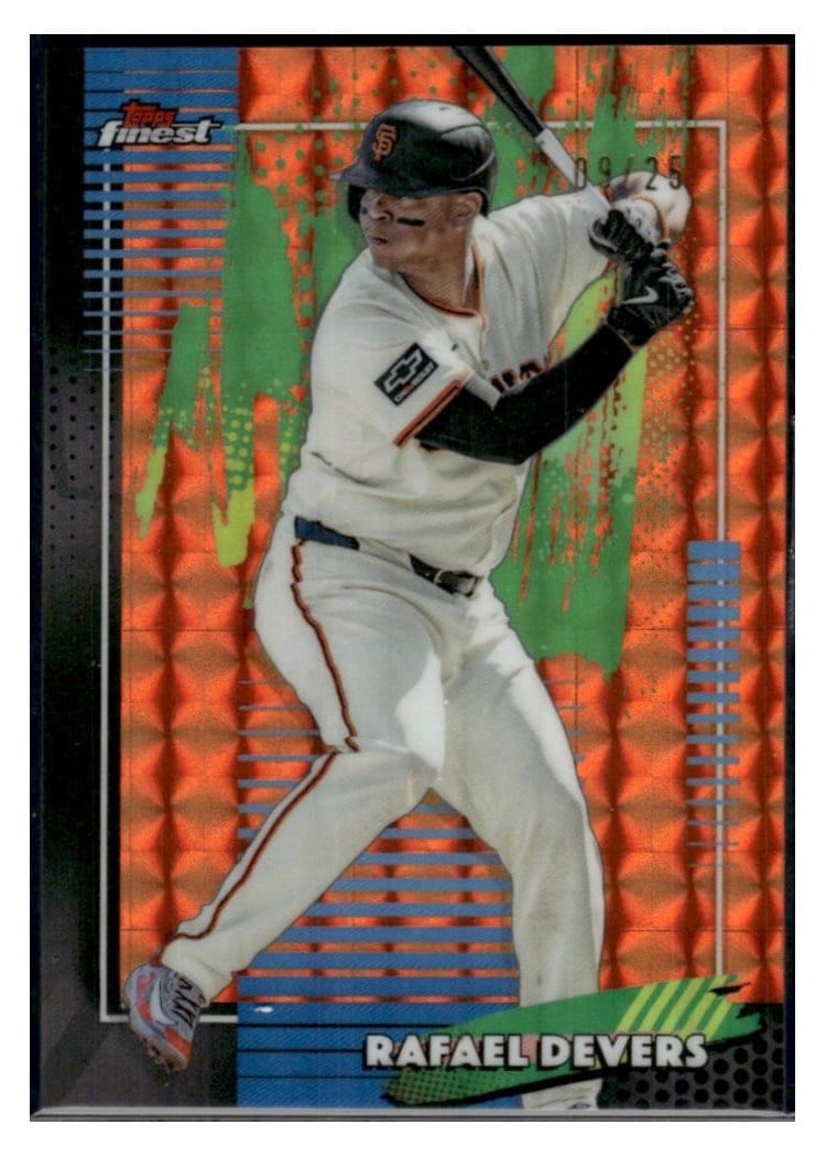 2026 Topps Finest Rafael Devers #19 card