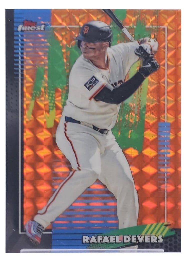 2026 Topps Finest Rafael Devers #19 card
