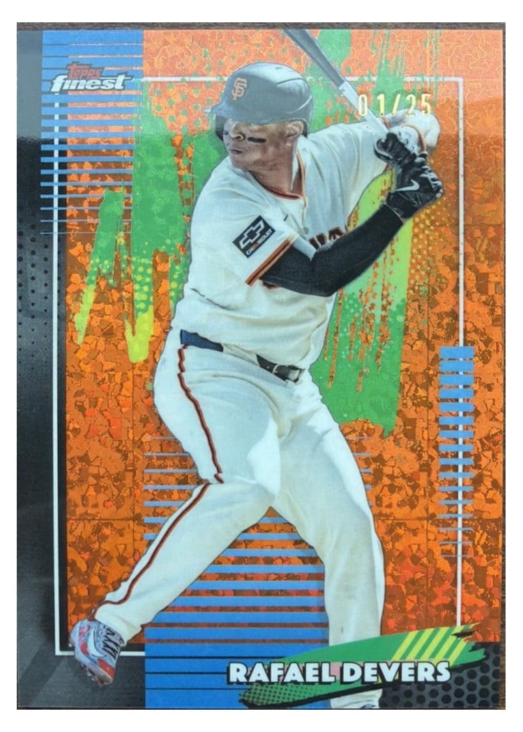 2026 Topps Finest Rafael Devers #19 card