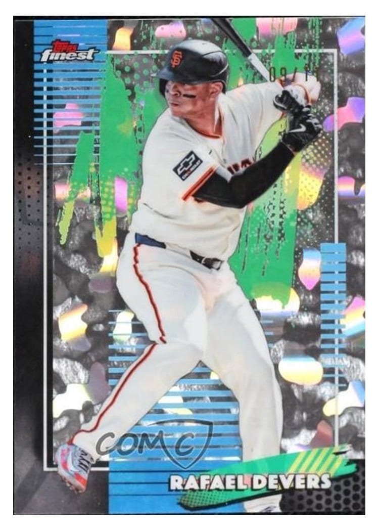 2026 Topps Finest Rafael Devers #19 card