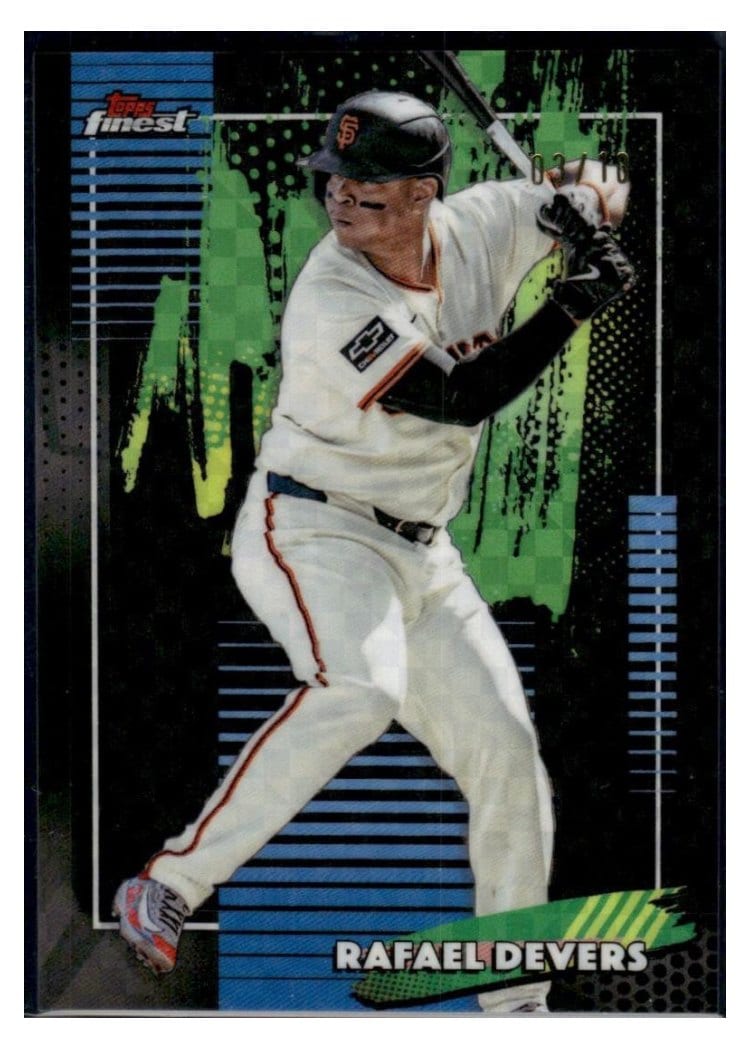 2026 Topps Finest Rafael Devers #19 card