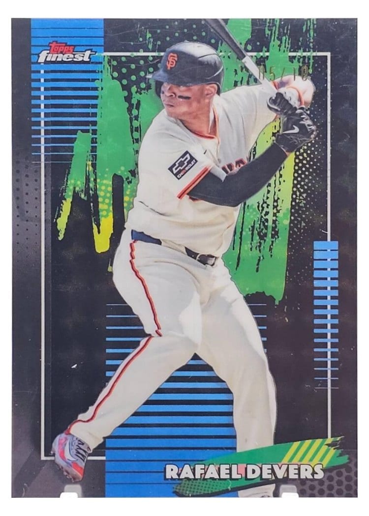 2026 Topps Finest Rafael Devers #19 card