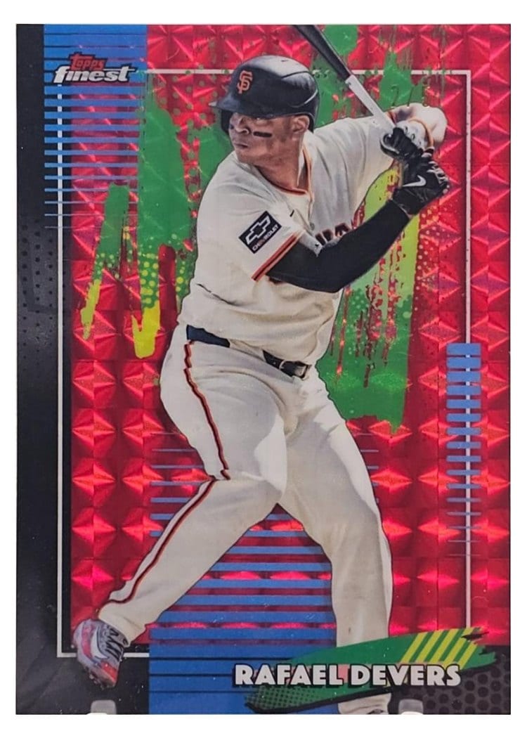2026 Topps Finest Rafael Devers #19 card