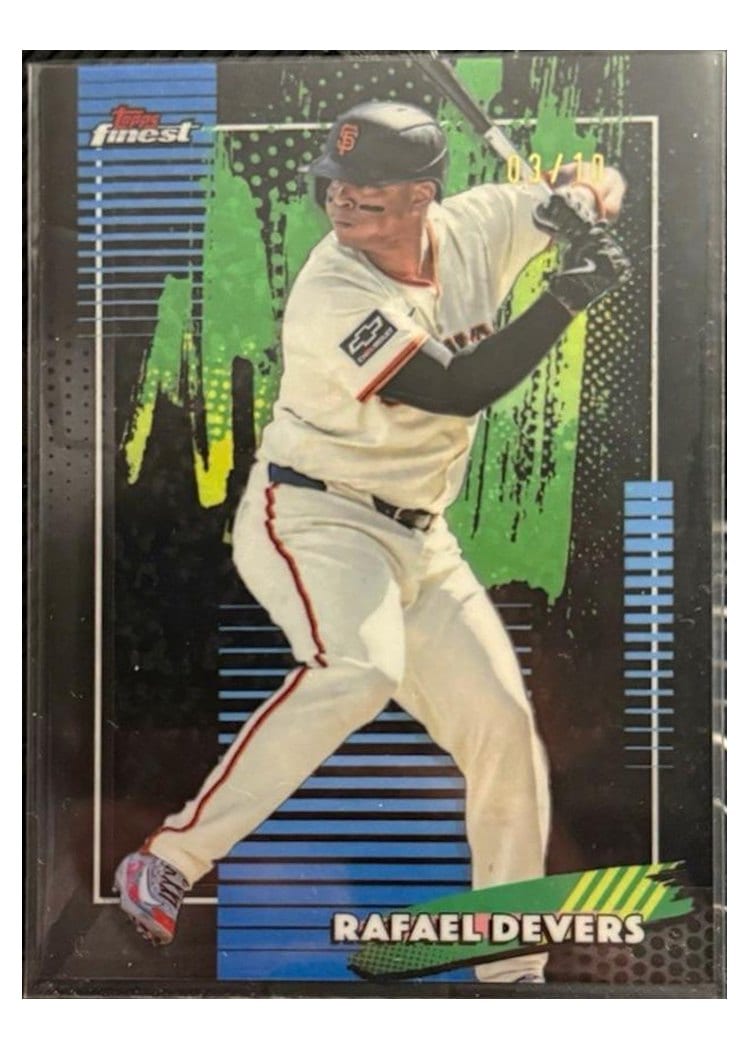2026 Topps Finest Rafael Devers #19 card