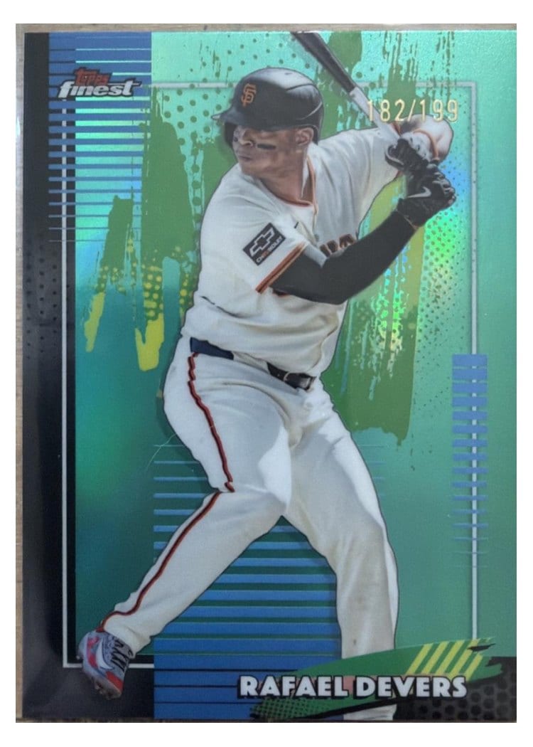 2026 Topps Finest Rafael Devers #19 card