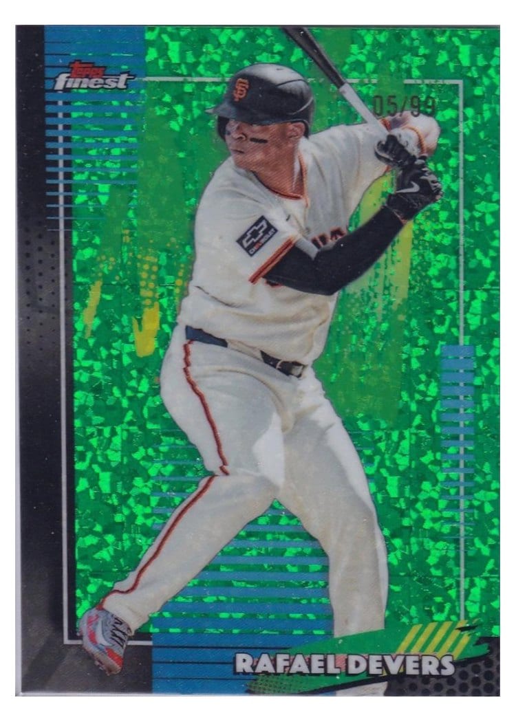2026 Topps Finest Rafael Devers #19 card