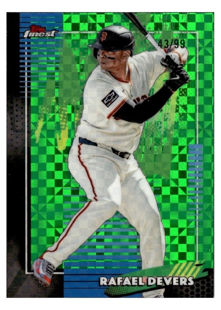2026 Topps Finest Rafael Devers #19 card