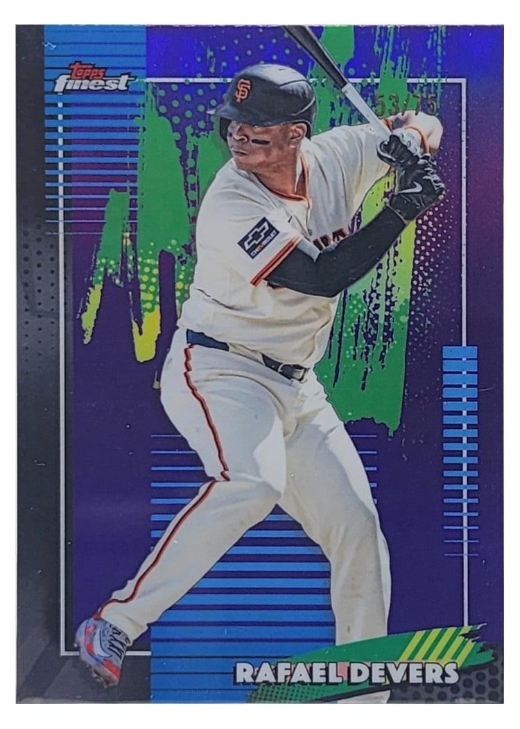 2026 Topps Finest Rafael Devers #19 card