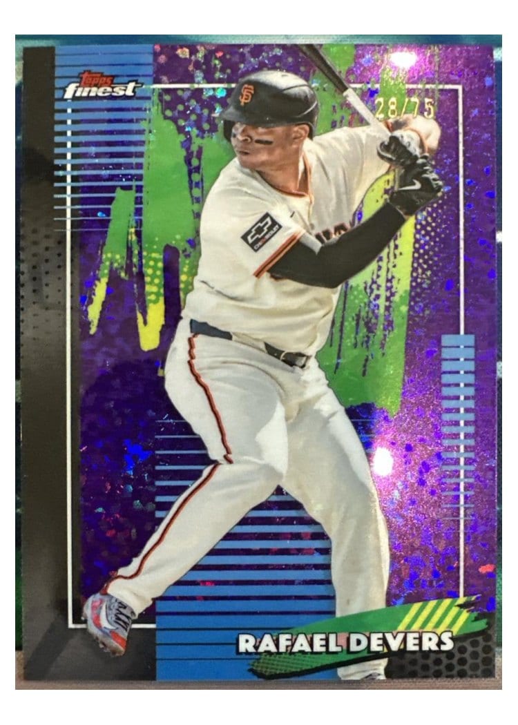 2026 Topps Finest Rafael Devers #19 card