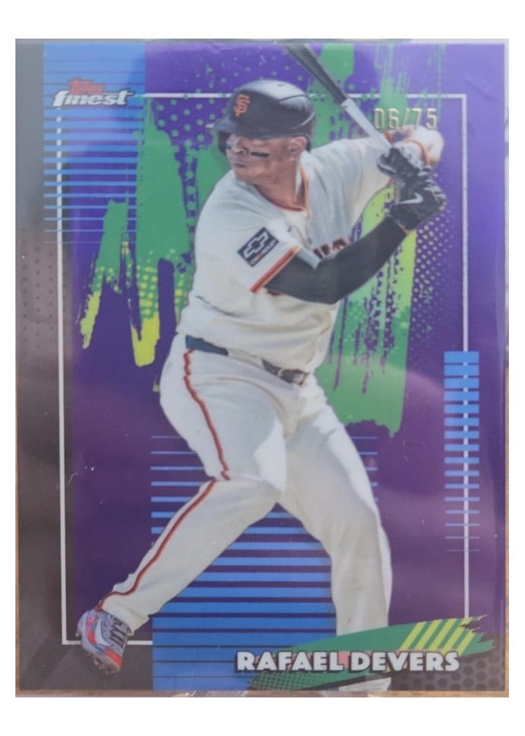 2026 Topps Finest Rafael Devers #19 card