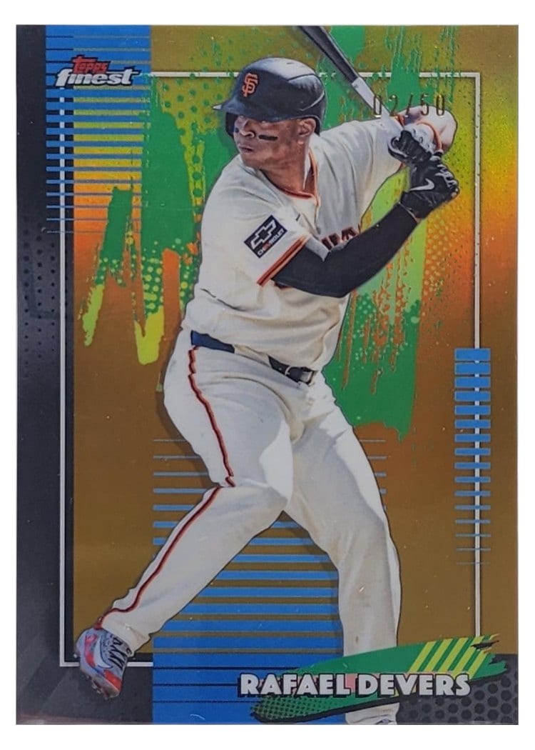 2026 Topps Finest Rafael Devers #19 card