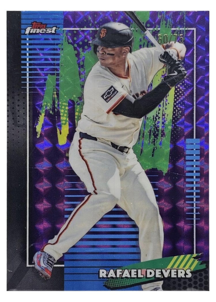 2026 Topps Finest Rafael Devers #19 card