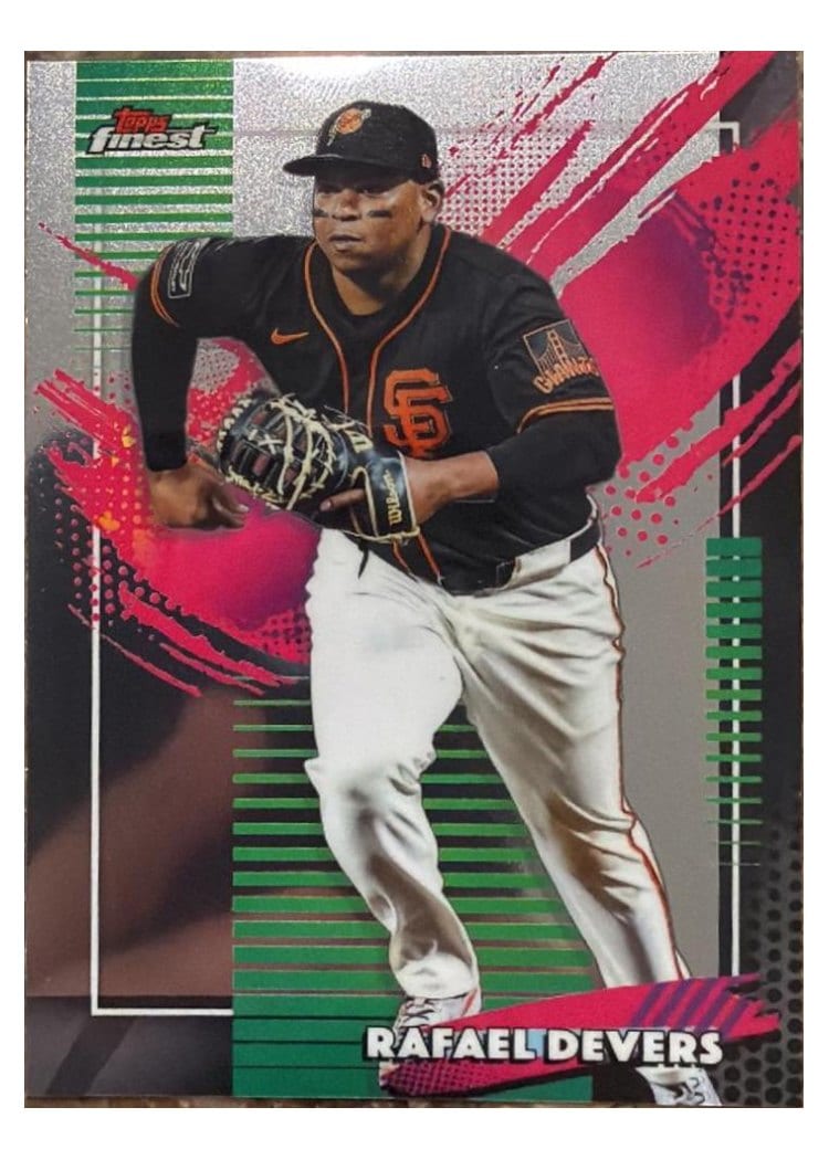2026 Topps Finest Rafael Devers #221 card