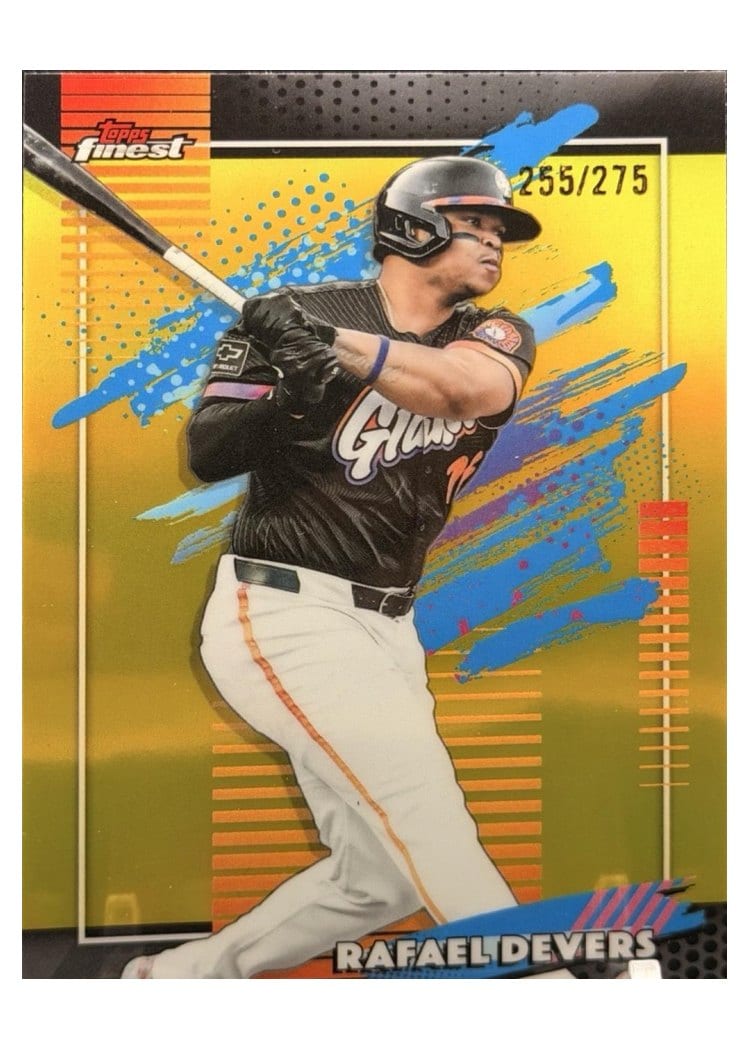 2026 Topps Finest Rafael Devers #221 card