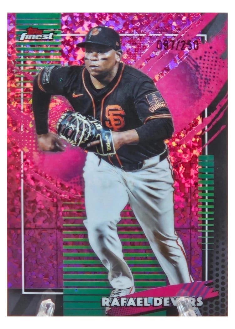 2026 Topps Finest Rafael Devers #221 card