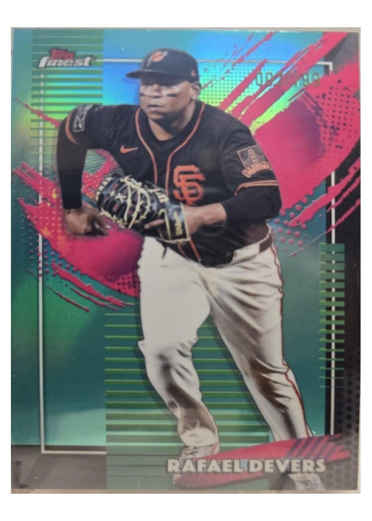 2026 Topps Finest Rafael Devers #221 card