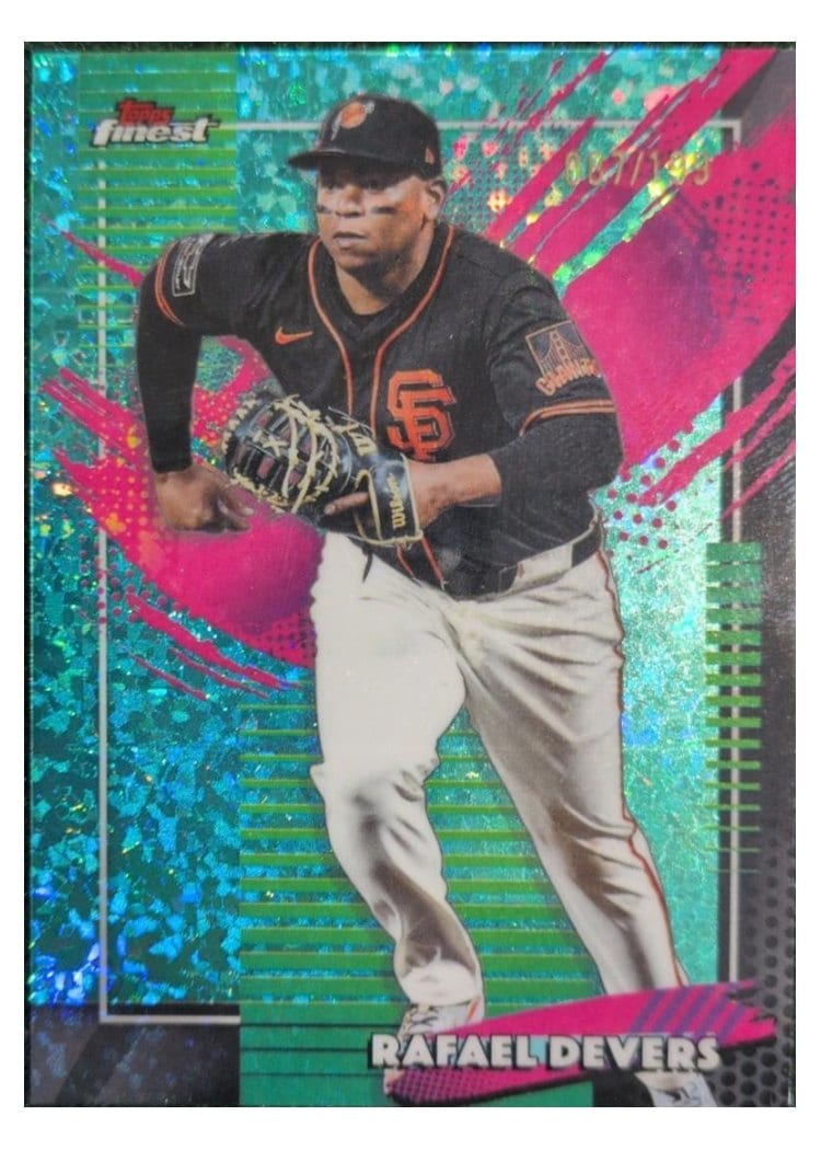 2026 Topps Finest Rafael Devers #221 card