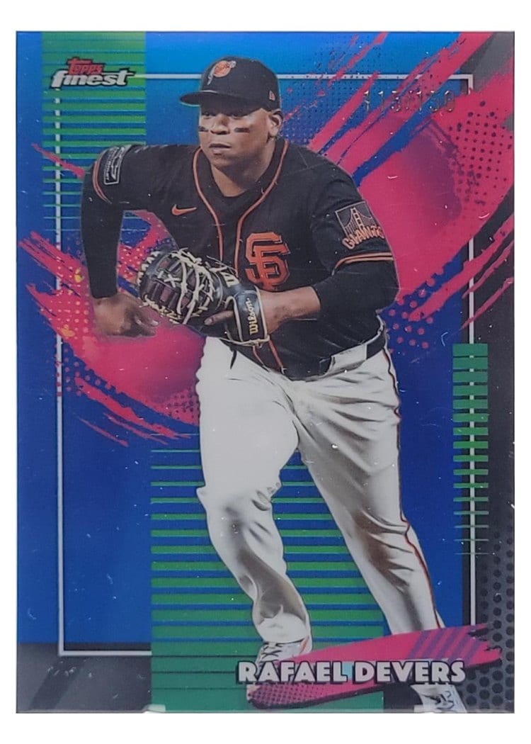 2026 Topps Finest Rafael Devers #221 card