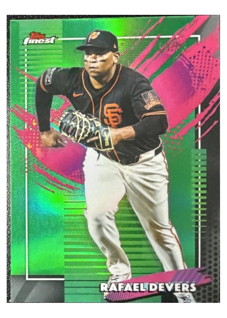 2026 Topps Finest Rafael Devers #221 card