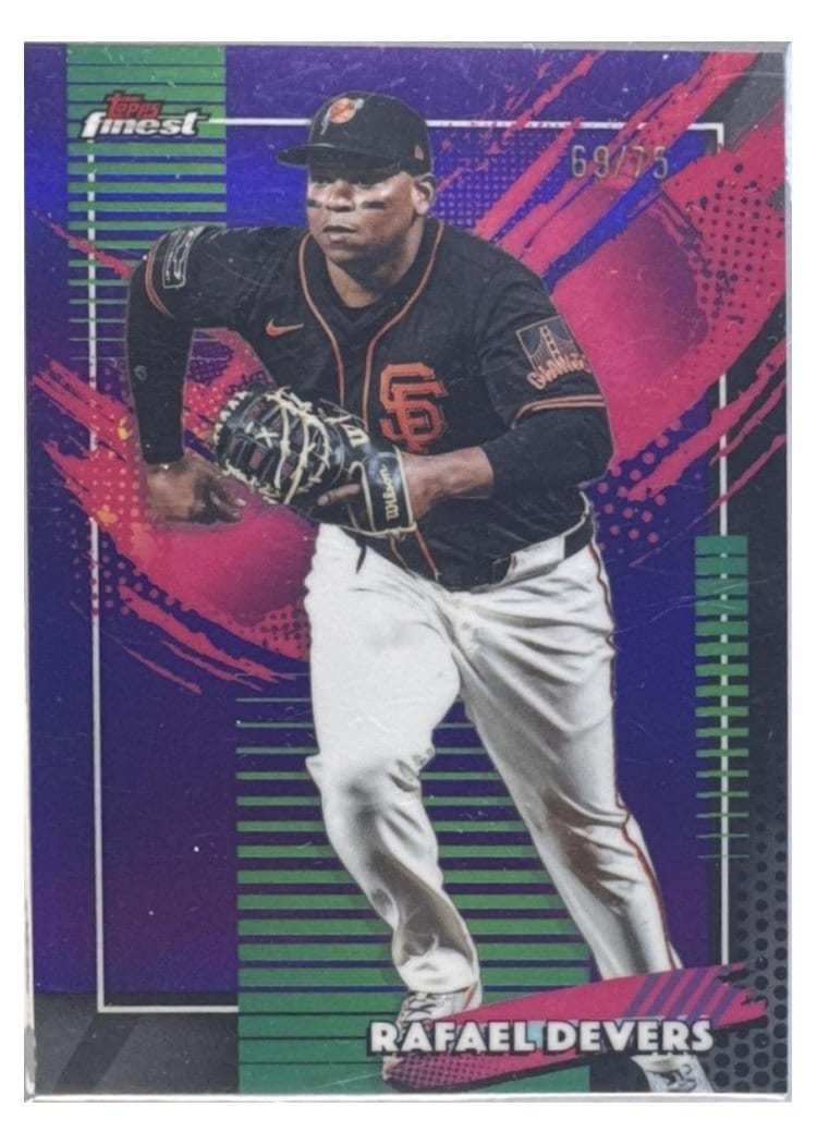 2026 Topps Finest Rafael Devers #221 card