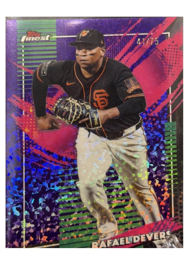 2026 Topps Finest Rafael Devers #221 card