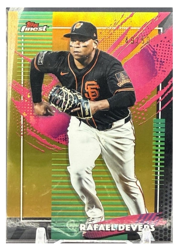 2026 Topps Finest Rafael Devers #221 card