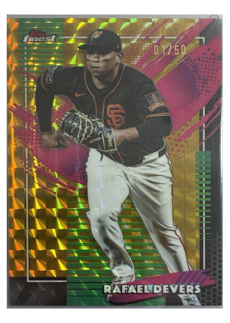 2026 Topps Finest Rafael Devers #221 card